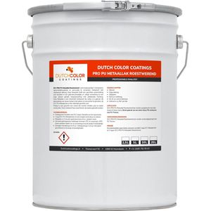 DCC PRO PU Metaallak Roestwerend - 2.5L - RAL 7046 | Telegrijs 2