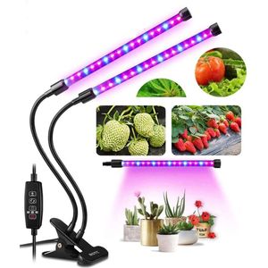 BOTC Kweeklamp LED voor planten - Groeilamp met Statief - Grow Light - Kweeklampen - Groeilamp - Zwart