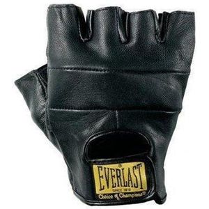 All Leather Competition Weightlifting  Gloves - Maat M
