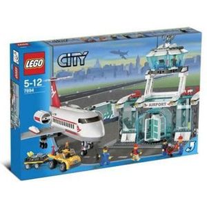 LEGO City - Luchthaven - Bouwstenen - Inclusief Vliegtuig en Aankomsthal