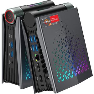 ACEMAGIC S3A Mini Gaming PC Ryzen 7 8745HS 32GB DDR5 1TB NVMe SSD, Mini Computers met WiFi6 BT5.2 Windows 11 Pro