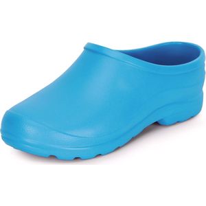 Ladeheid Unisex Clogs Tuinklompen - Tuinschoenen - Lichte - Dames - Heren - Blauw - 45 - LA-DW-Xclap
