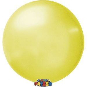 Gele Reuze Ballon XL 91cm
