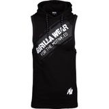 Gorilla Wear Loretto Hooded Tank Top - Zwart - XL