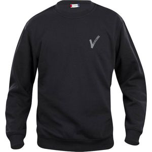 Security / Beveiliging kleding - Clique - Sweater Zwart inclusief Borstlogo (V-tje) en Ruglogo (SECURITY) - Maat XXL - VOOR PROFESSIONALS