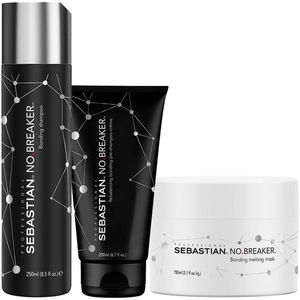 Sebastian Professional - NO.BREAKER pre-shampoo, shampoo & haarmasker - Set