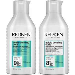 Redken Acidic Bonding Curls Set Shampoo en Conditioner 300ml - extra voordelig