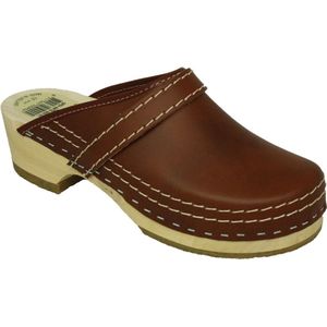 Simson Klomp Houten Zool O.H. 953 - Bruin - 38