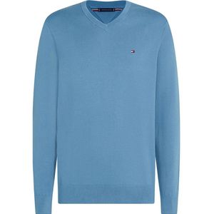 Tommy Hilfiger Essential Trui Met V-hals Blauw S Man