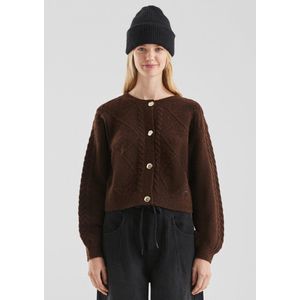 Vest - Kabelgebreid - Normale Pasvorm