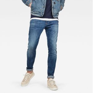 G-Star RAW Jeans Revend Skinny Medium Indigo Aged Mannen Maat - W35 X L32