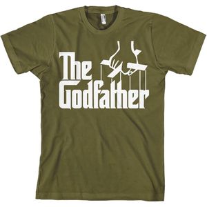 The Godfather Logo T-Shirt Olive-S