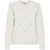 Jacqueline de Yong - Jdybella Life Struct Pearl - Trui - Cloud Dancer - Dames