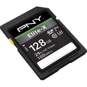 PNY Elite-X SD-Card 128GB SDXC UHS-I Class 10