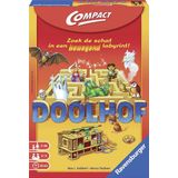 Ravensburger Doolhof Compact Bordspel - Voor kinderen vanaf 7 jaar - 2-4 spelers - 15 minuten speeltijd