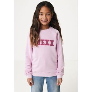 Sweater With Artwork Meisjes - Soft Lilac - Maat 158-164