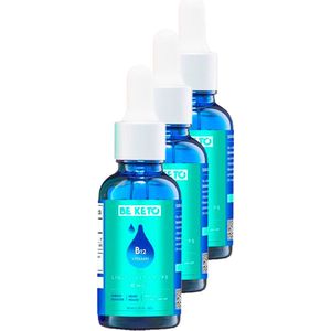Be Keto | Vitamin B12 Drops | 30ml | 3 stuks | 3 x 30 ml