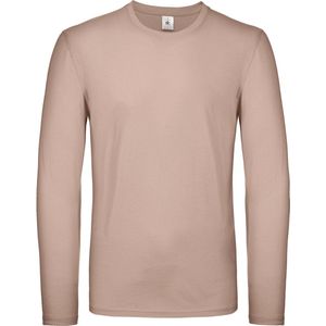 B&C #E150 Men's T-shirt long sleeve CGTU05T - Millennial Pink - S