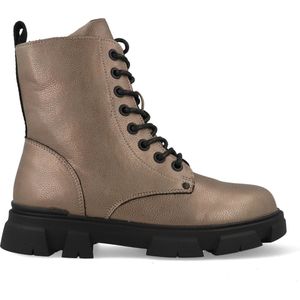 Bullboxer Aaf504f6s Veterboots - Laarzen Met Veters - Meisjes - Brons - Maat 34