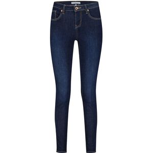 Red button Sofie skinny blue
