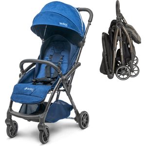 Leclerc Hexagon Kinderwagen Inklapbaar - Blauw - Buggy Inklapbaar - Geschikt als Reisbuggy - Compacte Buggy Vliegtuig - Plooibuggy