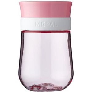 Mepal Mio 360° oefenbeker – 300 ml – Makkelijk vast te houden – Kinderservies – Deep pink