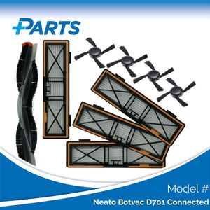 Neato Botvac D701 Connected Onderhoudsset van Plus.Parts® geschikt voor Neato - 9 delig!