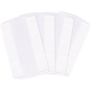Stuks dubbelzijdige luizenkammen voor het verwijderen van hoofdluizen - Duurzaam plastic - Unisex - Voor kinderen en volwassenen