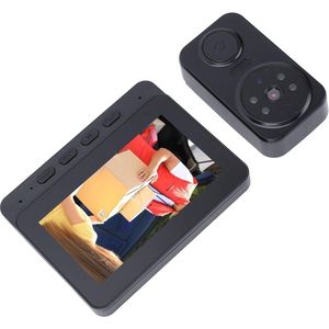 Kijkgaatjecamera voor Appartementdeur - 43 Inch LCD HD-scherm - Visuele Deurbel Met 170 Graden Groothoek - Digitale Deurkijker - Videodeurbelcamera .
