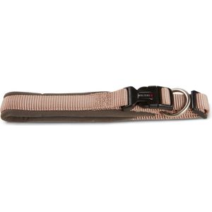 Wolters Cat&Dog Wolters Professional Comfort Halsband Champagne/Truffel | GR.4 | 40-45cm x 30mm | Veilige sluiting | Anti-trekbelasting