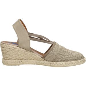 Verbenas Maika Sandalen Touwzool - grijs - Maat 41