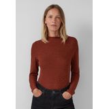 s.Oliver - T-Shirt - Glinsterend - Lange Mouwen - Luipaardmotief