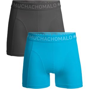Muchachomalo Heren Boxershorts - 2 Pack - Maat L - 95% Katoen - Mannen Onderbroeken