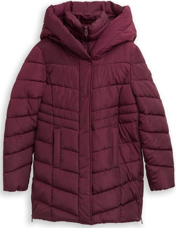 Tom Tailor - Pufferjas - Lange Winterjas - 2-in-1-look