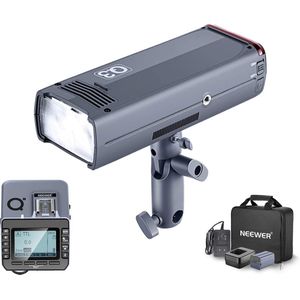 Neewer® - Ws 2.4G - TTL Flash Device - 1/8000 - HSS Draadloos Monolicht met Q-C Trekker - Geschikt voor Canon - DSLR Camera - 3200 mAh Batterij voor Dekking van 500 Volt Power - Oplaadtijd - 0.01-1.8 sec.