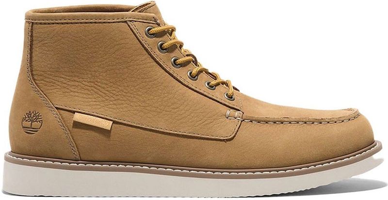 Timberland - Newmarket Mid Lace-Up Chukka Boot - Bruin - Leer