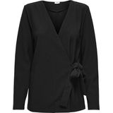 Jacqueline de Yong - Jdyvilma Wrap Top - Blouse - Zwart