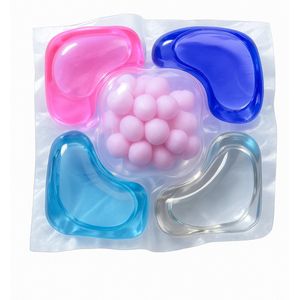 Wasmiddel: Waspods met Geurparels, 300 Wascapsules | Bonte & Witte was, Delicate Stoffen, Hypoallergeen, met Wasverzachter | Slechts €0,17 per Wasbeurt