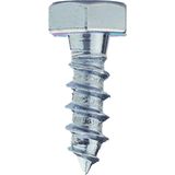 Wovar - Houtdraadbout M10 - 30 mm Verzinkt - Per Doos 100 Stuks