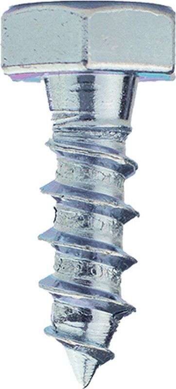 Wovar - Houtdraadbout M10 - 30 mm Verzinkt - Per Doos 100 Stuks