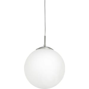 EGLO Rondo Hanglamp - E27 - Ø 25 cm - Grijs/Wit