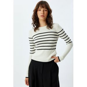 Koton - Trui - Zwart - Slanke Pasvorm - Lange Mouw