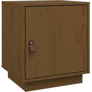 vidaXL-Nachtkastje-40x34x45-cm-massief-grenenhout-honingbruin