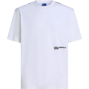 KARL LAGERFELD JEANS Shirt  grijs / zwart / wit