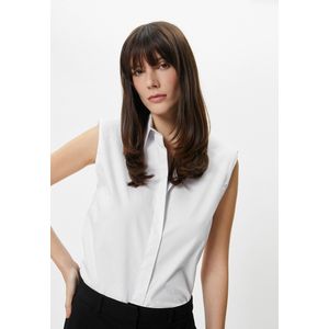 Overhemdkraag Mouwloos Kurzarmshirt