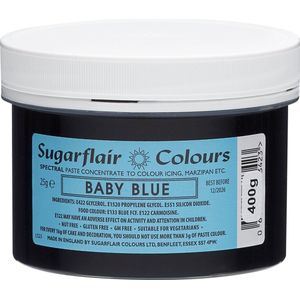 Sugarflair Spectral Concentrated Paste Colours Voedingskleurstof Pasta - Babyblauw - 400g