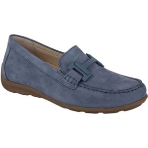 Gabor - 62.442.36 - Instappers - Blauw - Nubuck - Leer