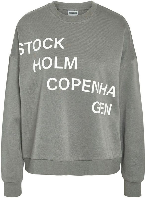 Noisy May - Acia - Sweatshirt - Losse Pasvorm - O-hals - Lange Mouwen