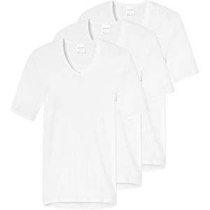 Schiesser Heren onder t-shirts 3 pack Original Classics Feinripp