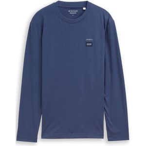 Tom Tailor Katoenen shirt met lange mouwen